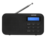 Denver Kompaktowe radio DAB+/FM Denver DAB-42 czarne - 1535044 - zdjęcie 1